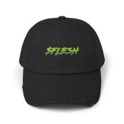 $FLEsH Unisex Distressed Cap