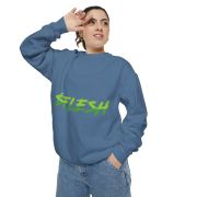 CPC w FLEsH Unisex Garment-Dyed Sweatshirt