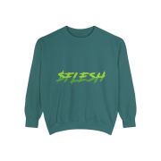 CPC w FLEsH Unisex Garment-Dyed Sweatshirt