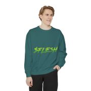 CPC w FLEsH Unisex Garment-Dyed Sweatshirt