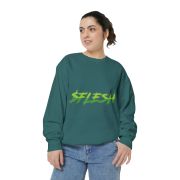 CPC w FLEsH Unisex Garment-Dyed Sweatshirt