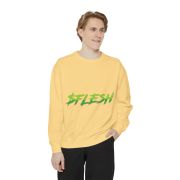 CPC w FLEsH Unisex Garment-Dyed Sweatshirt