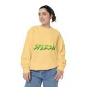 CPC w FLEsH Unisex Garment-Dyed Sweatshirt