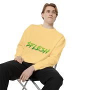 CPC w FLEsH Unisex Garment-Dyed Sweatshirt