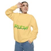 CPC w FLEsH Unisex Garment-Dyed Sweatshirt