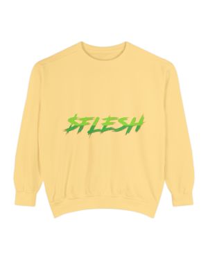 CPC w FLEsH Unisex Garment-Dyed Sweatshirt