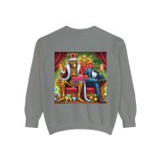 CPC w FLEsH Unisex Garment-Dyed Sweatshirt