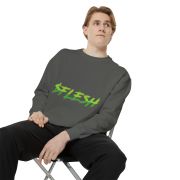 CPC w FLEsH Unisex Garment-Dyed Sweatshirt