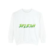 CPC w FLEsH Unisex Garment-Dyed Sweatshirt