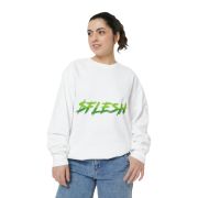 CPC w FLEsH Unisex Garment-Dyed Sweatshirt