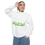 CPC w FLEsH Unisex Garment-Dyed Sweatshirt